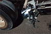 1 dead; 2 critical in horrific bike-lorry crash near Farangipete